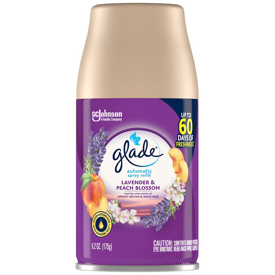 Glade Automatic Spray Air Freshener Refill Lavender & Peach Blossom