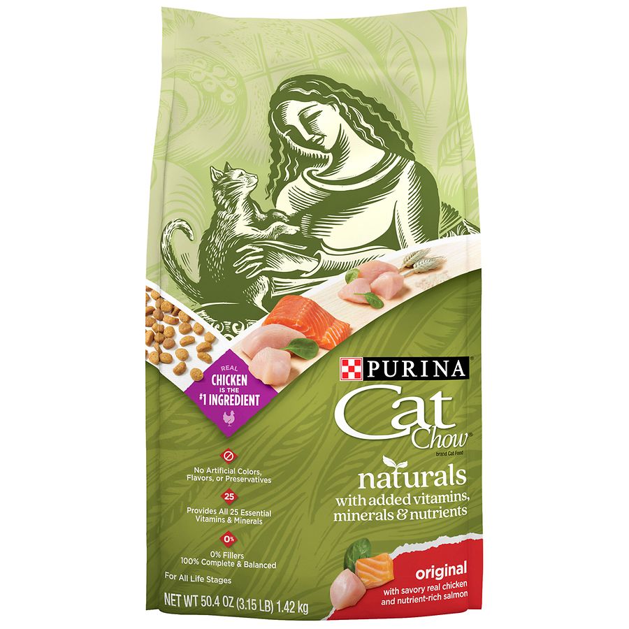 Purina Cat Chow Naturals Dry Cat Food Original | Walgreens