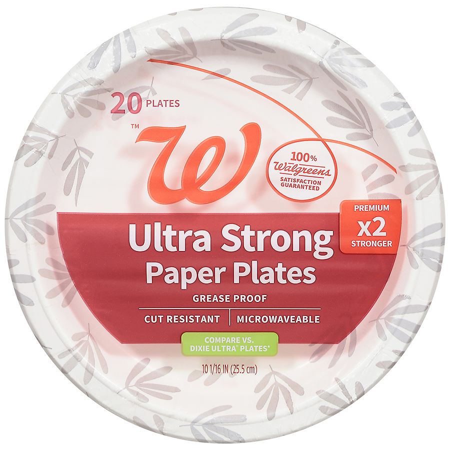 strong paper plates