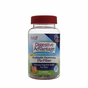 Schiff Digestive Advantage Probiotic Gummies Plus Fiber