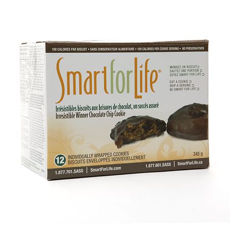 Smart for Life 100 Calorie Cookies Chocolate Chip - 12 ea