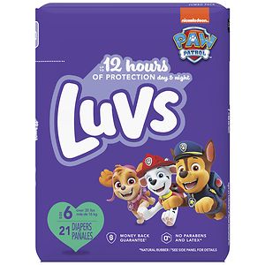 Luvs with Ultra Leakguards Size 6 Diapers
