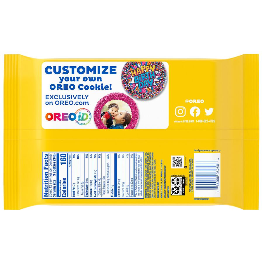 Oreo Golden Cookie Golden Walgreens