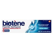 biotene fresh mint original fluoride toothpaste