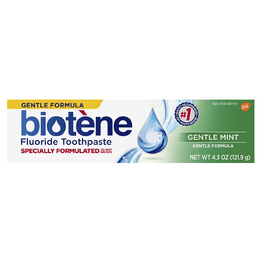 biotene fluoride toothpaste ingredients