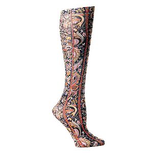 Celeste Stein Versace 8-15 mmhg Compression Sock Black