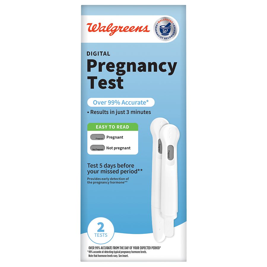 Walgreens Digital Pregnancy Test