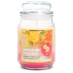 Patriot Candles Jar Candle Paradise Coolers Yellow/Orange/Pink