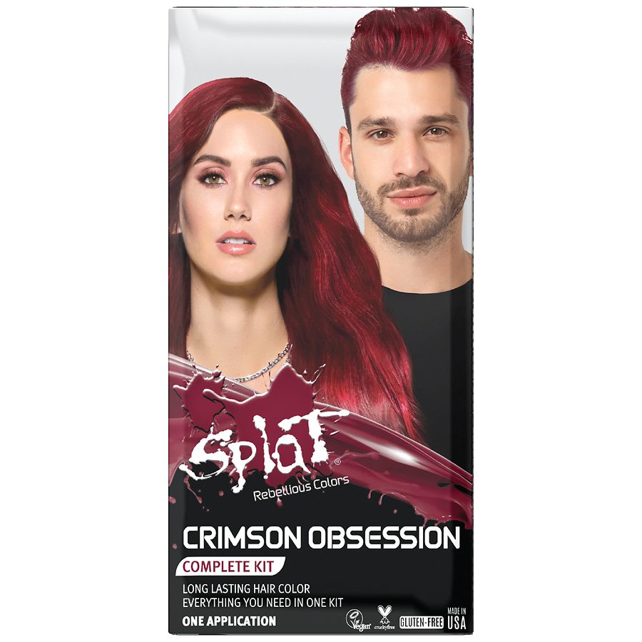 Splat Hair Color Complete Kit Crimson Obsession