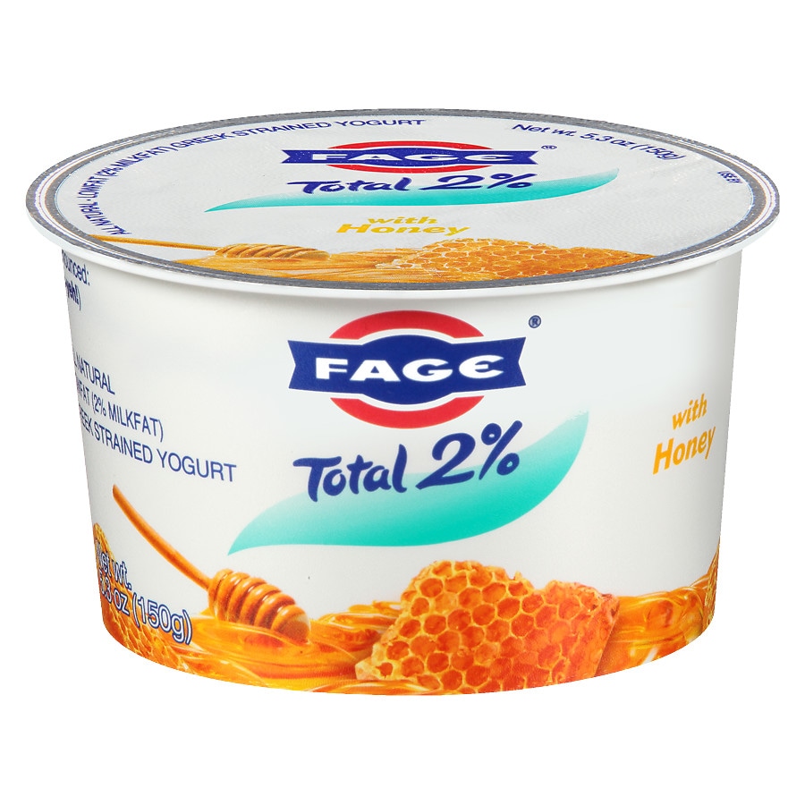 Fage Total 2% Lowfat Greek Strained Yogurt Honey | Walgreens