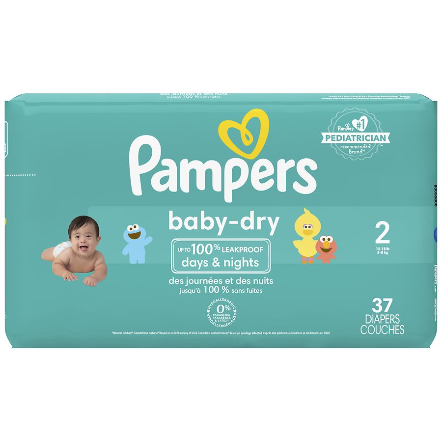 baby dry diapers