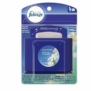 Febreze Sleep Serenity Bedside Diffuser, Set & Refresh Quiet Jasmine