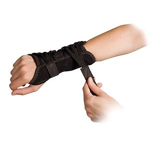 PowerWrap Wrist Brace, Left Black