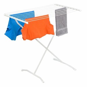 Honey Can Do X Frame Folding Metal Drying Rack White