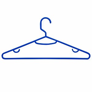 Honey Can Do 60 Pk Recycled Plastic Hangers Blue