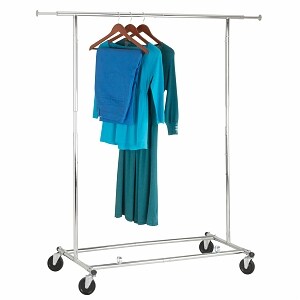 Honey Can Do Collapsible Garment Rack Chrome