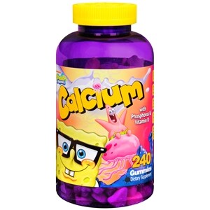 Spongebob Squarepants Calcium Gummies
