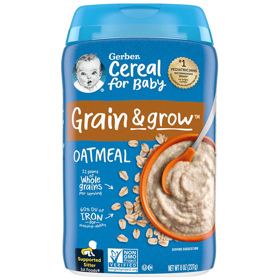 Gerber Baby Cereal Oatmeal | Walgreens