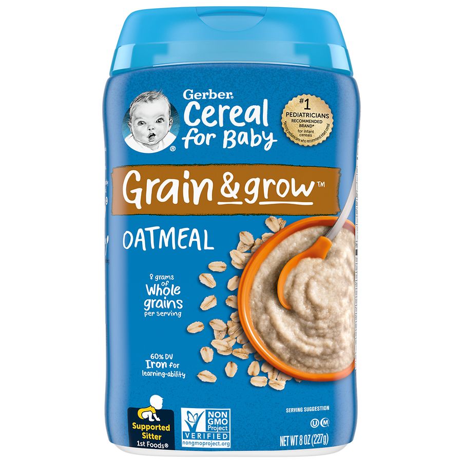 gerber cereal for 4 month old