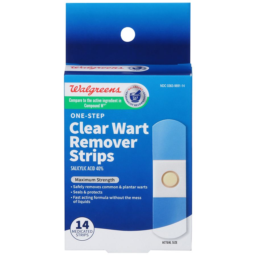 Walgreens Clear Wart Removers Medicated 