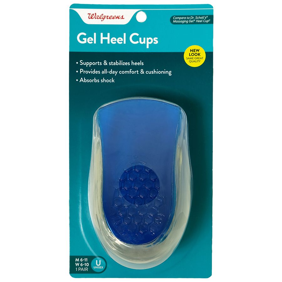 dr scholl's gel heel liners