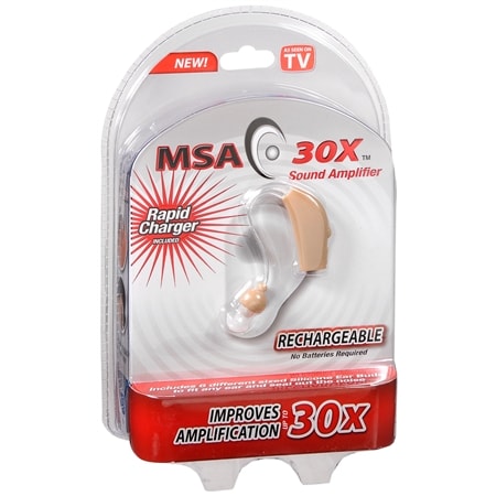 MSA 30X Sound Amplifier - 1 ea