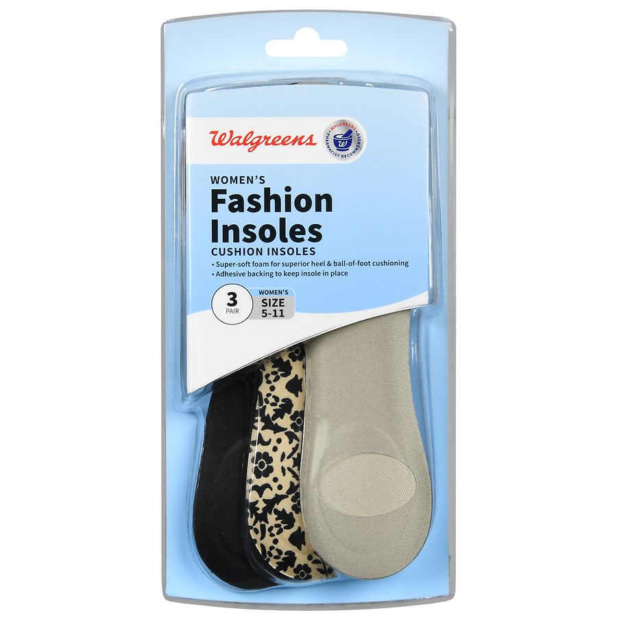 walgreens memory foam insoles