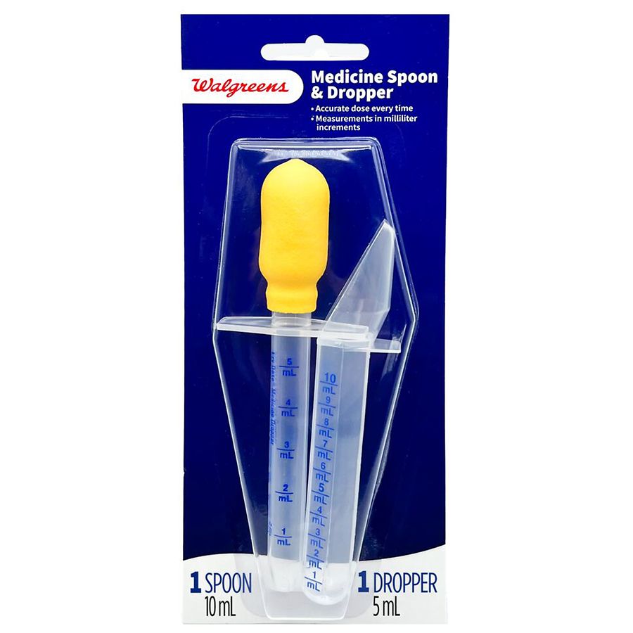 Walgreens Medicine Dropper Spoon