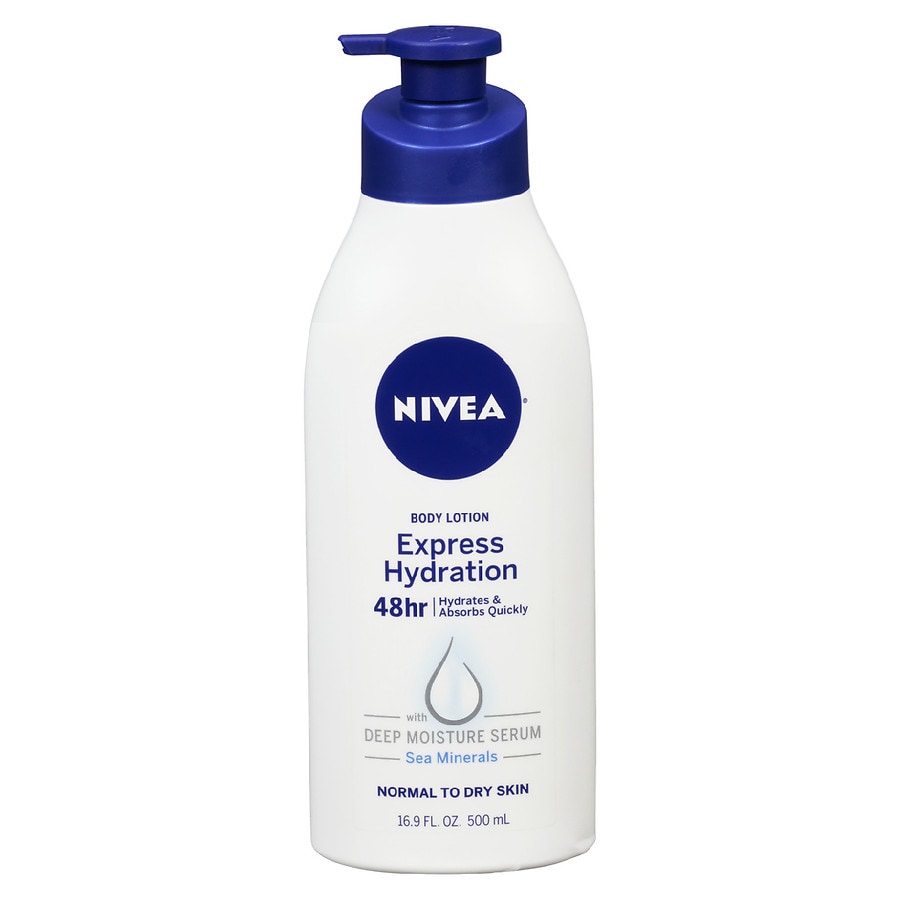 Nivea Express Hydration Body Lotion Lotus Flower 