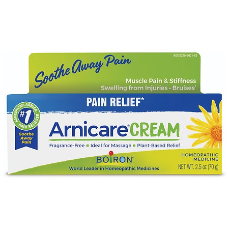 Boiron Arnicare Cream, Homeopathic Topical Pain Relief Cream - 2.5 oz
