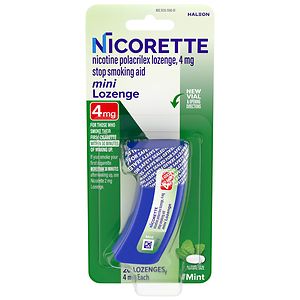 Nicorette Nicotine Replacement Lozenge 4 Mg Mint