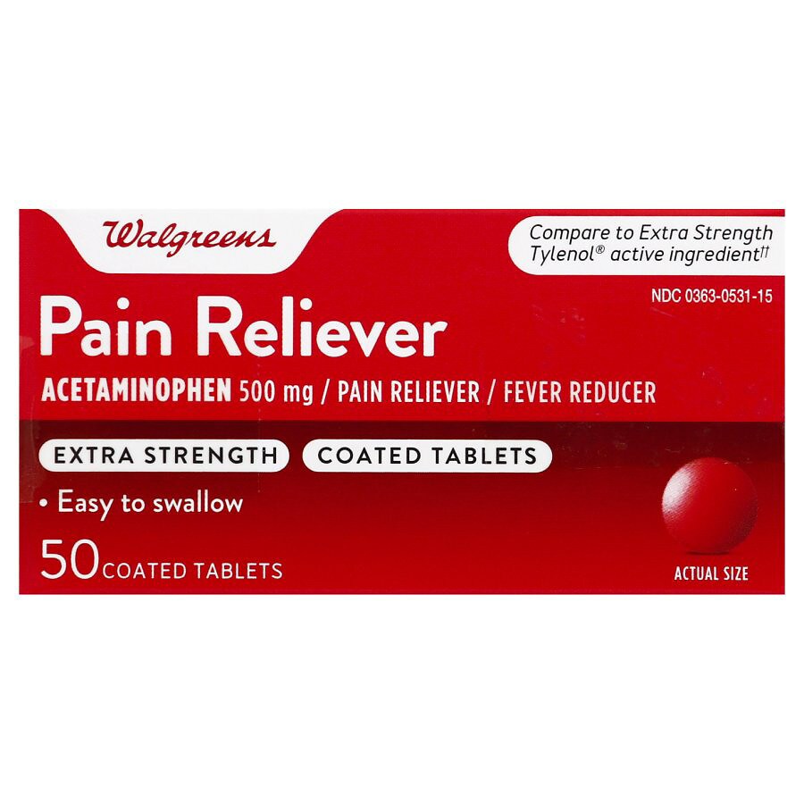 Walgreens Pain Reliever Tablets