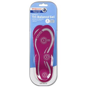 Walgreens Women's Tri-Balance Gel Orthotic Inserts 6-10