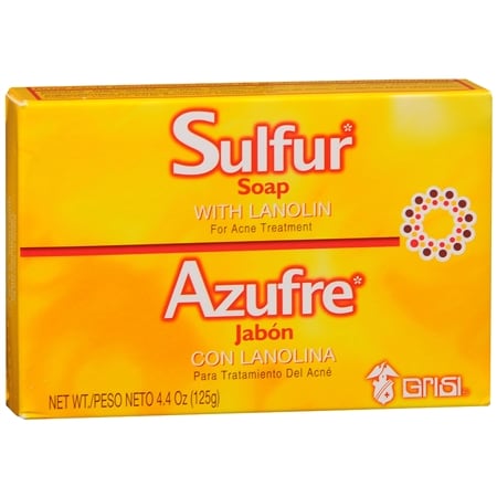 sulfur face soap