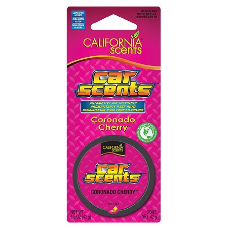 California Car Scents Air Freshener Coronado Cherry Scent 7 Pack