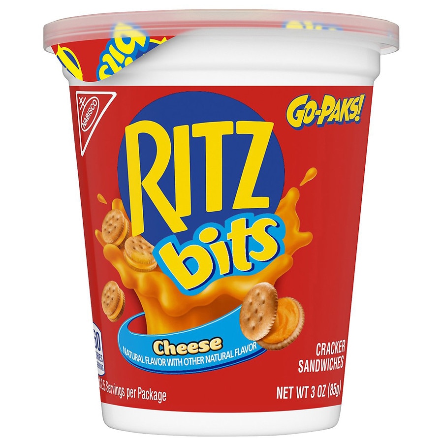 Ritz Cracker Sandwiches, Cheese, Go-Paks Ritz