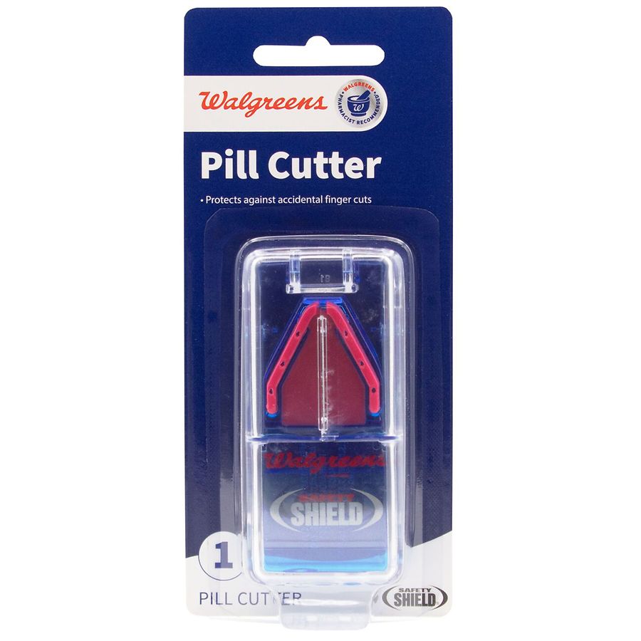 Walgreens Safety Shield Pill Cutter | Walgreens