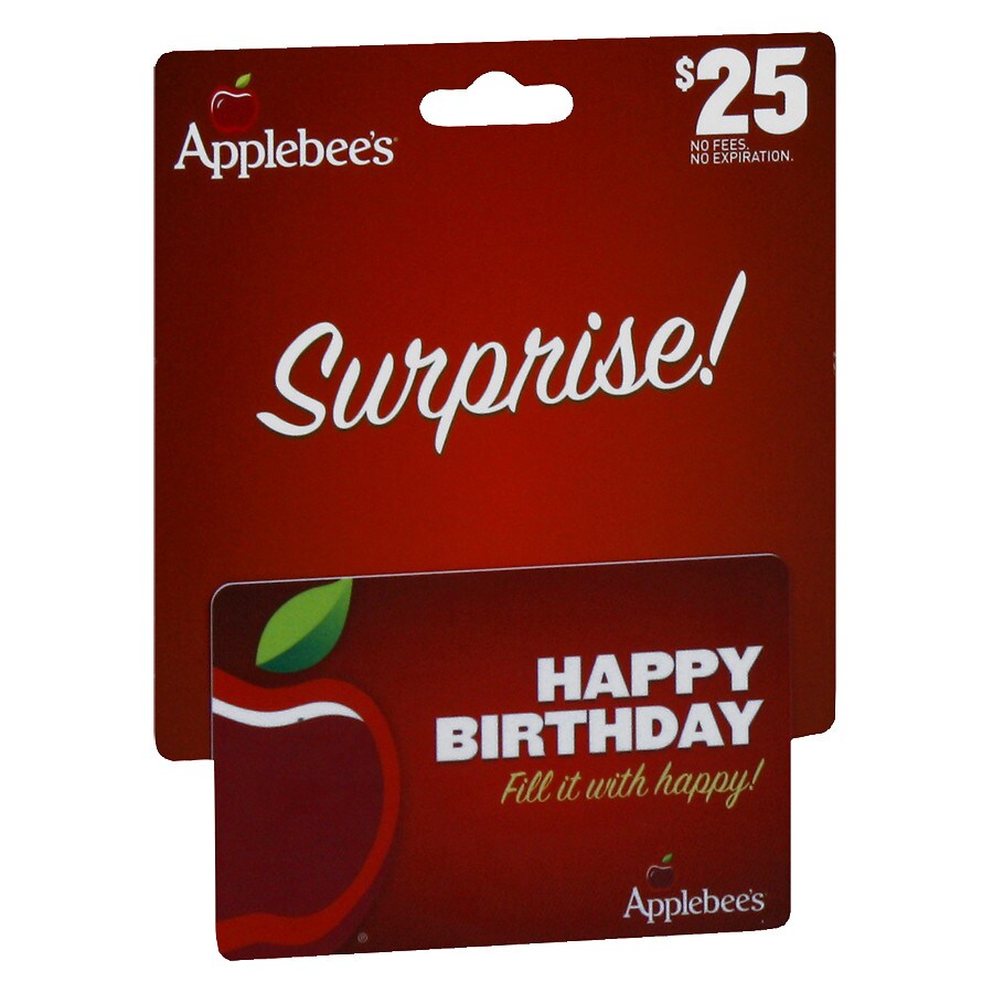 Applebees 25 Gift Card1 0 Ea