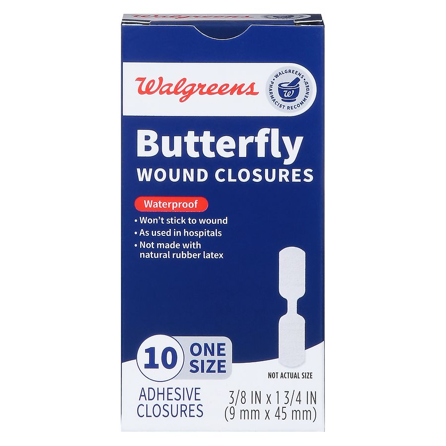 Walgreens Butterfly Closures One Size Walgreens
