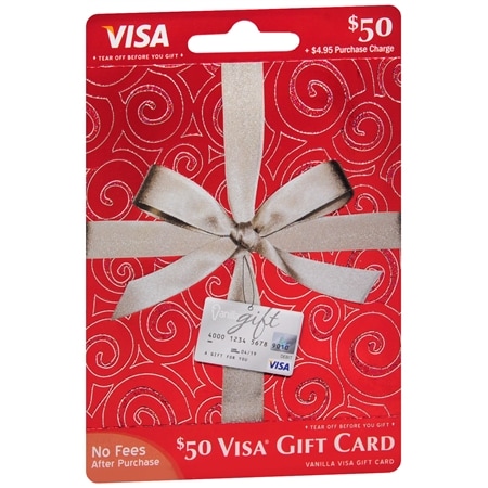 Vanilla Visa $100 Prepaid Gift Card - 1 ea