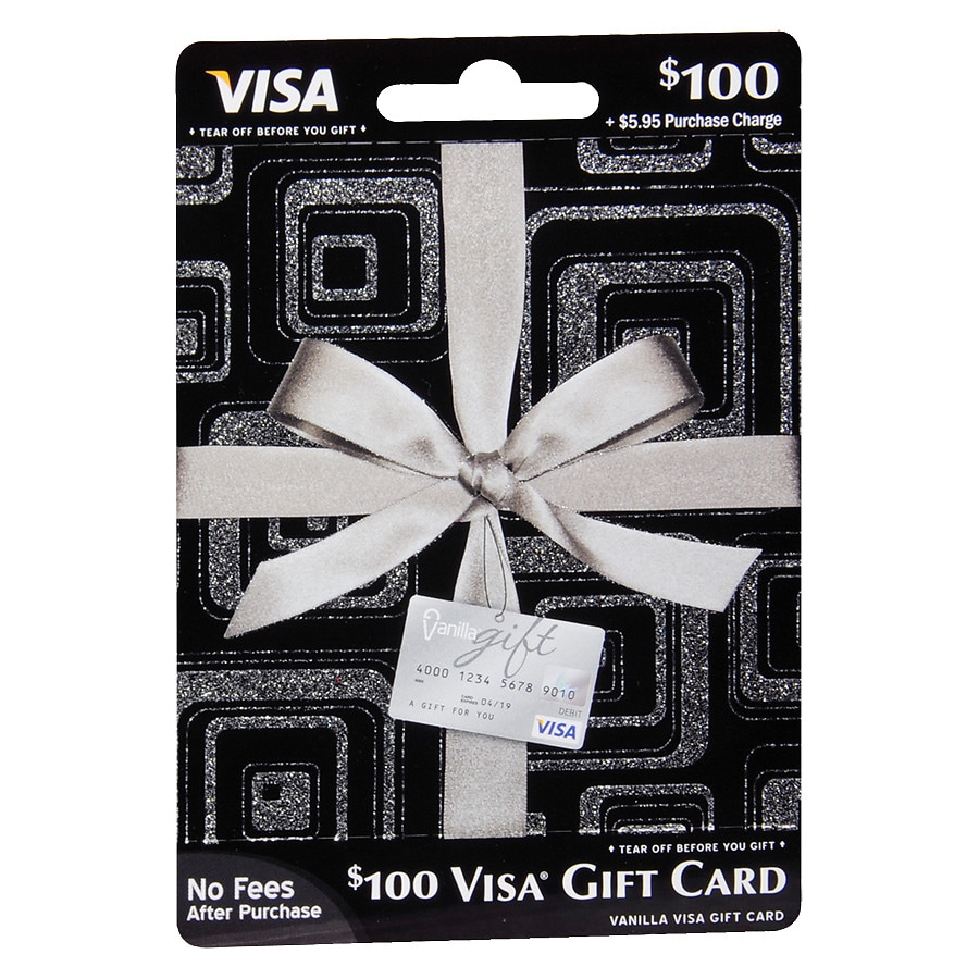 Vanilla Visa 100 Prepaid Gift Card