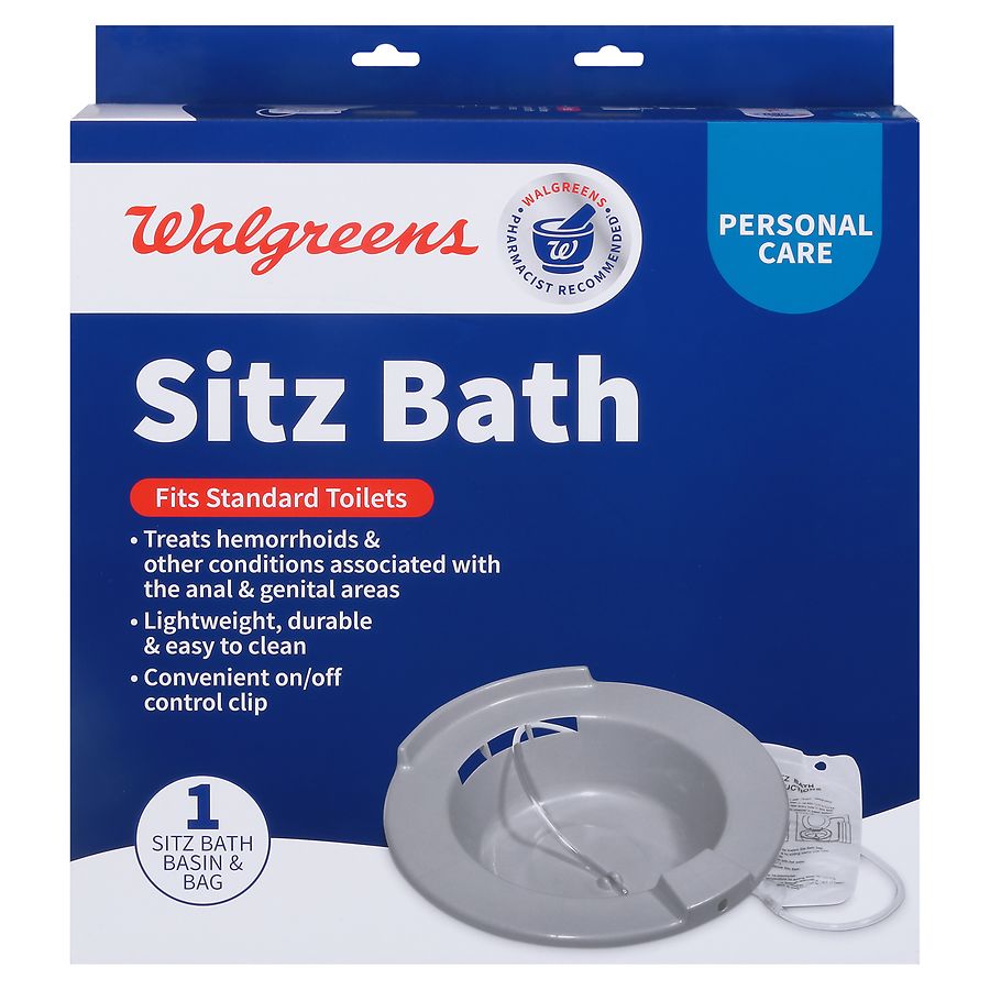 do you put salt in a sitz bath