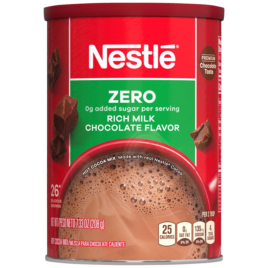 Nestle Hot Cocoa Fat Free Canister Walgreens