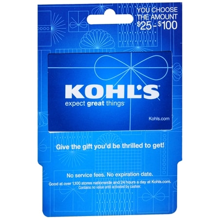 Kohl's Non-Denominational Gift Card - 1 ea
