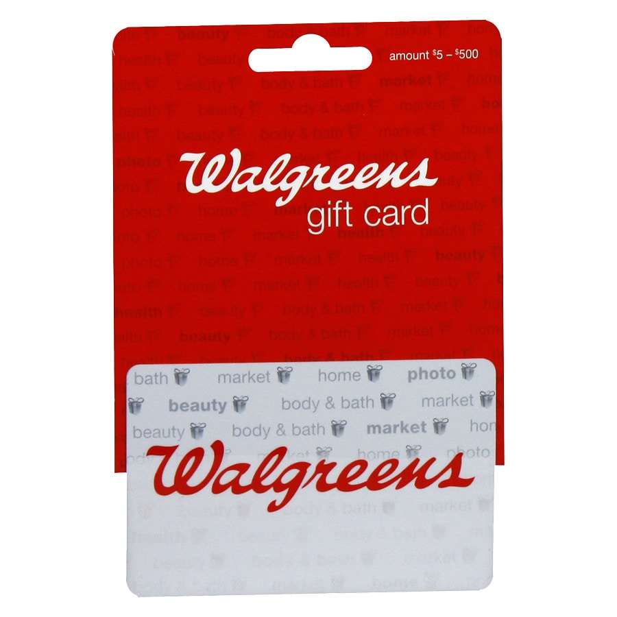 Walgreens Non Denominational Gift Card1 0 Ea