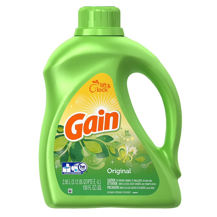  Gain Laundry Detergent Liquid Original 