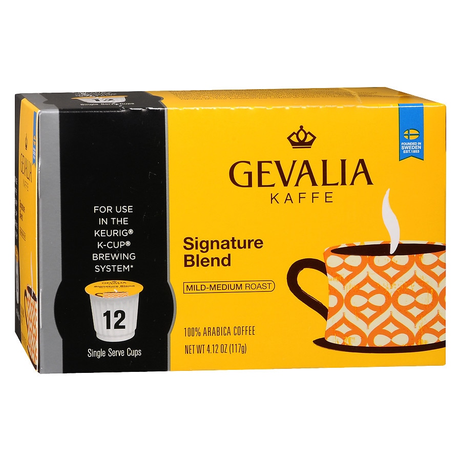  Gevalia 100% Arabica Coffee K-Cups Signature Blend 