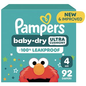 Pampers Baby Dry Diaper Super Pack 4