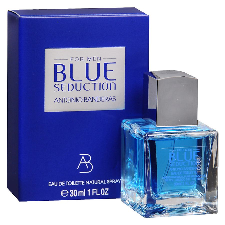 Antonio Banderas Blue Seduction Eau de Toilette Natural Spray Fresh