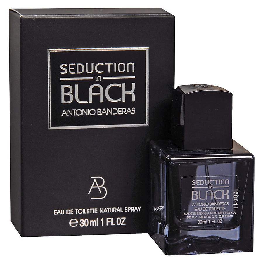 Antonio Banderas Seduction in Black Black Seduction Eau de Toilette Natural Spray Spicy